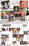 SALE - 2021 CAPPS Craniosynostosis Calendar