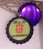 SALE**Cranio Care Bears Bottlecap Necklace