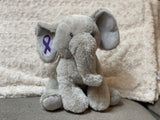 Stuffed animals with scars