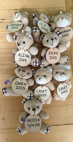 Cranio Bear Ornaments