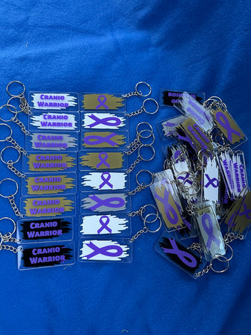 Cranio Warrior Keychains