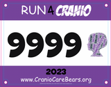 2023 Run4Cranio 5K Upgraded Race Bib