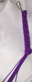 Purple Braid Keychain