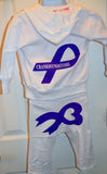SALE-Craniosynostosis Ribbon Outfit / Onsies