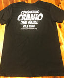 Conquering Cranio One Skull at a Time T-shirts