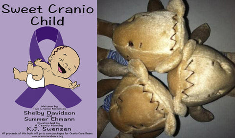 Sweet Cranio Child Book & Brentley Bandage or Insicion Bear Bundle