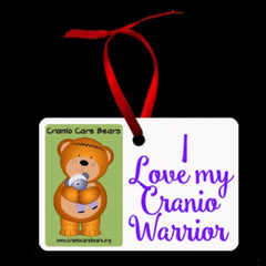 *SALE* I Love my Cranio Warrior ornament