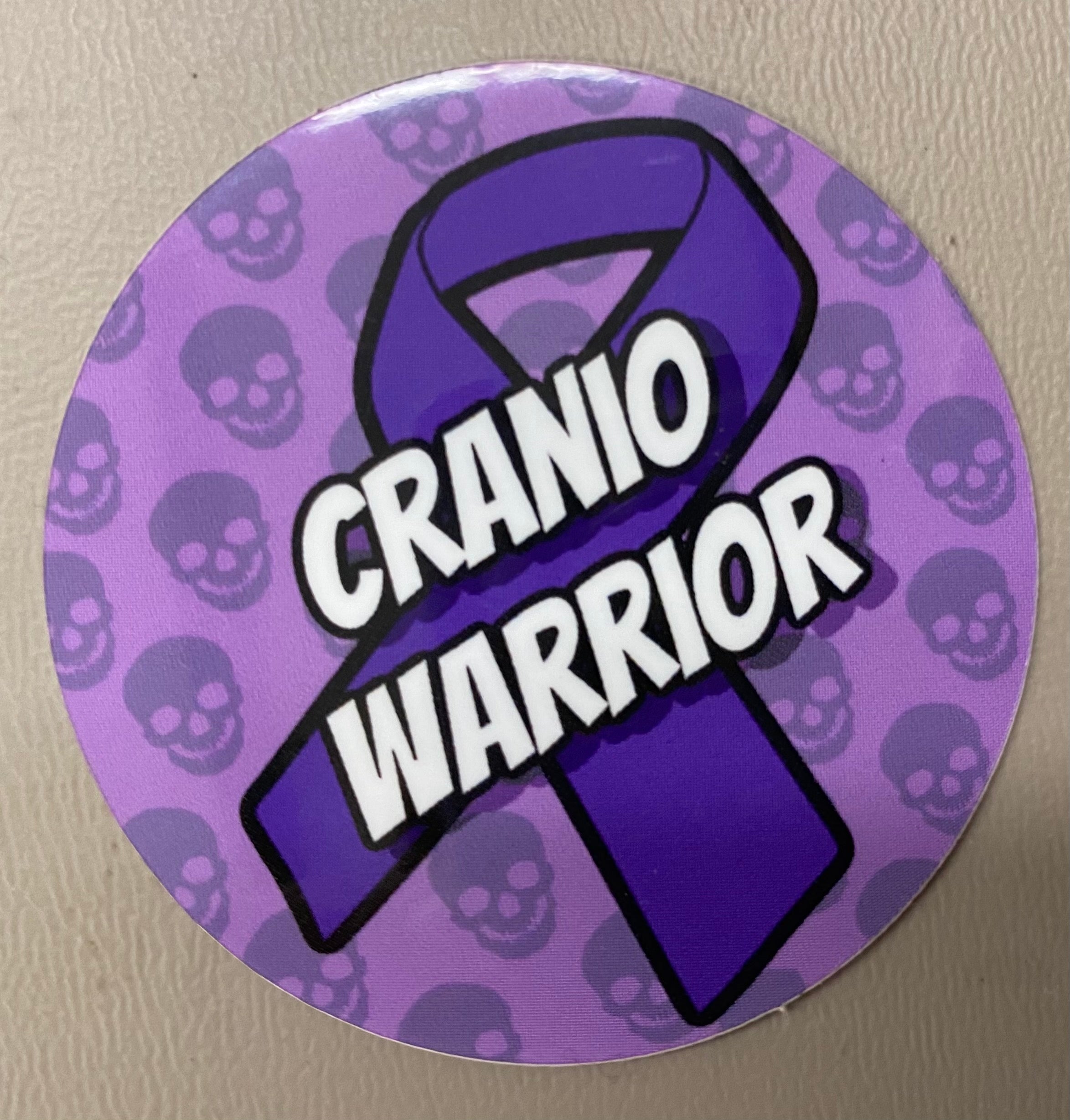 Cranio Warrior sticker