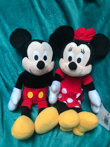 Minnie Mouse with Scar