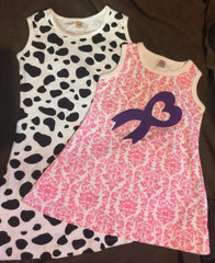 SALE-Girls Customizable Print Dresses