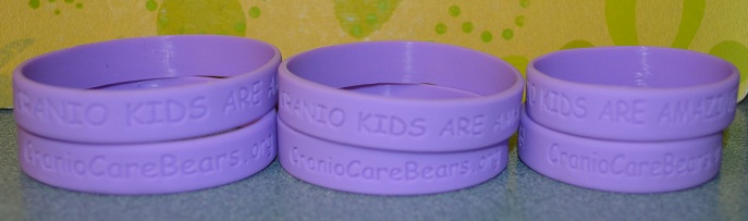 Cranio Kids Are Amazing! Silicone Awareness Wristbands